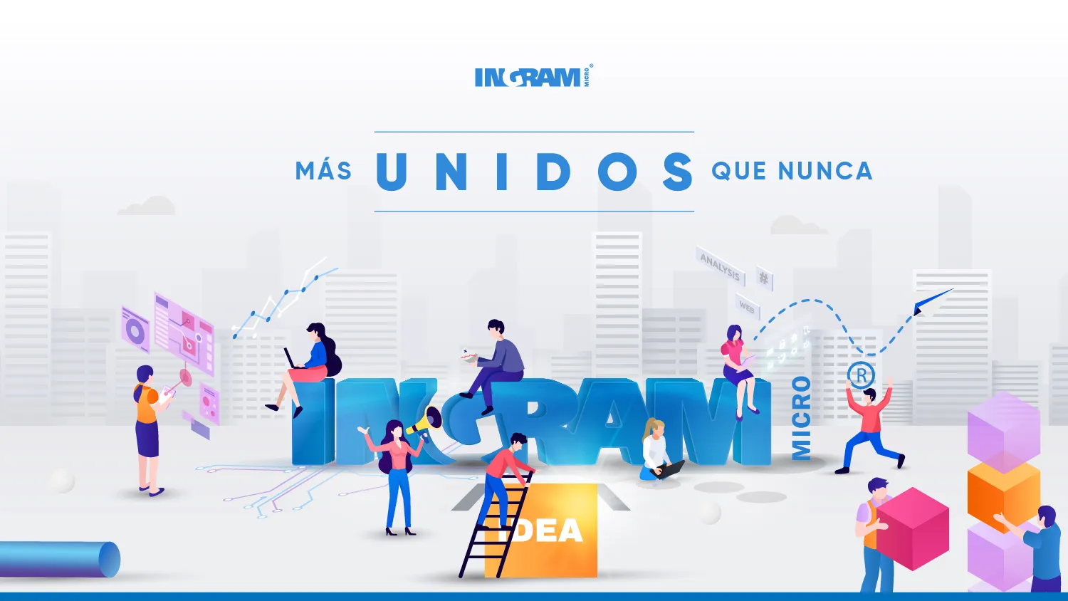 Gestión integral de la comunicación interna y cultura organizacional desarrollada por Brandteam para Ingram Micro